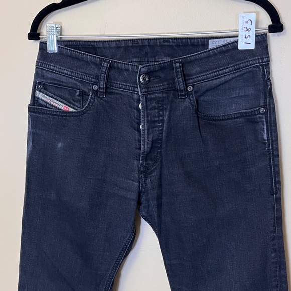 Diesel Sleenker Slim Skinny Button Fly Jeans - Men's Size 29*32 (Fit 29*29) - Picture 2 of 12